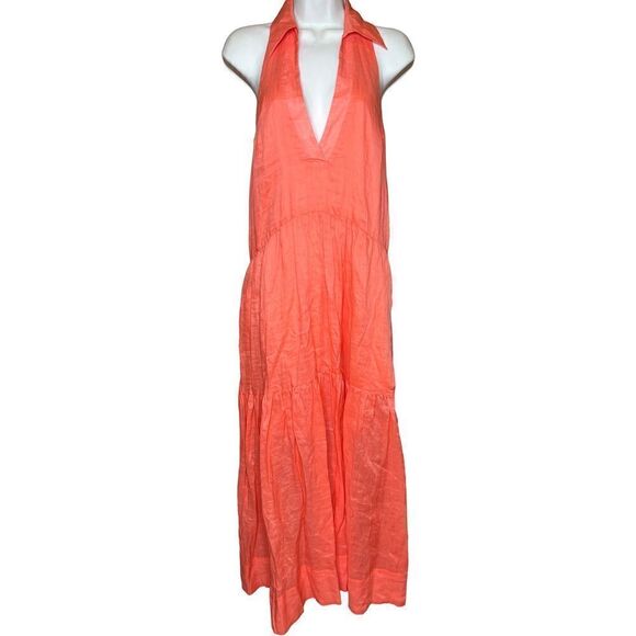 Nicholas Halo Wildflower Tiered Maxi Dress NWT Size 4 - Picture 2 of 9